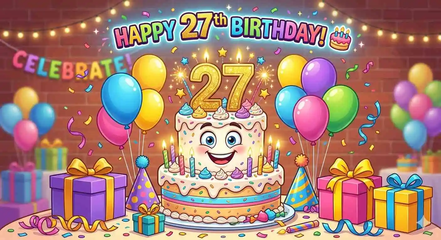 27th birthday celebration