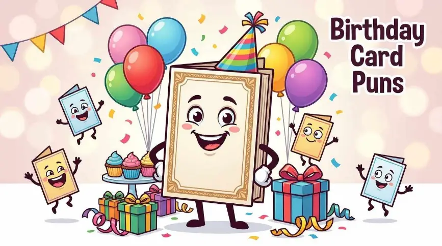 Birthday Card Puns