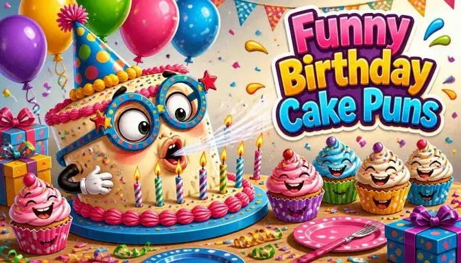 Funny Birthday Cake Puns