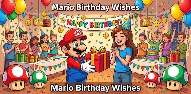 Mario Birthday Wishes