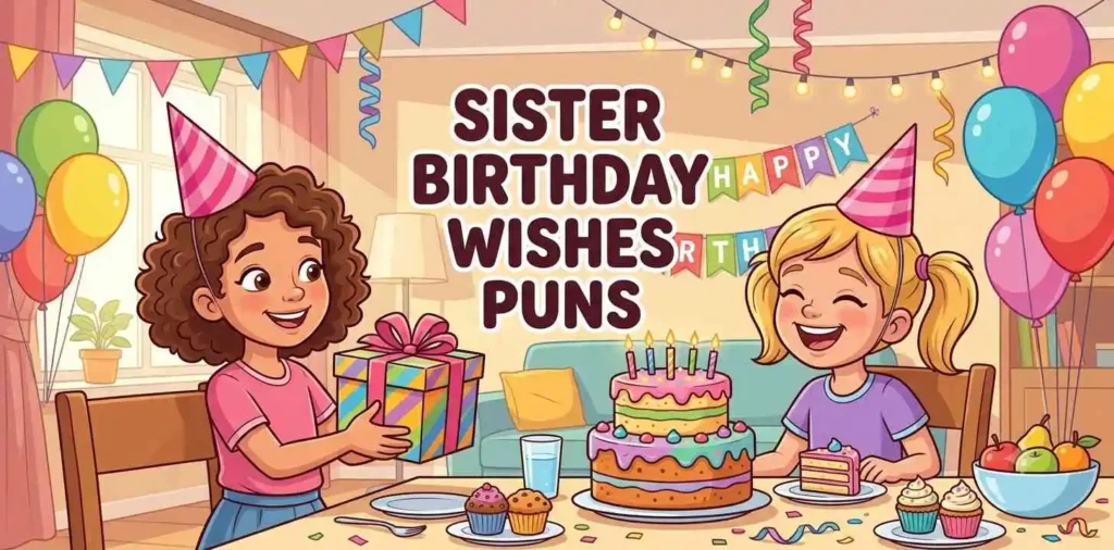 Sister Birthday Wishes Puns