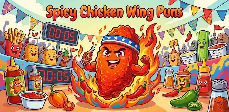 Spicy chicken wing challenge