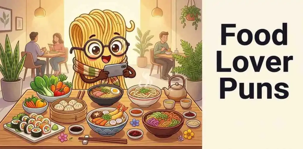 Foodie noodle enjoying meal