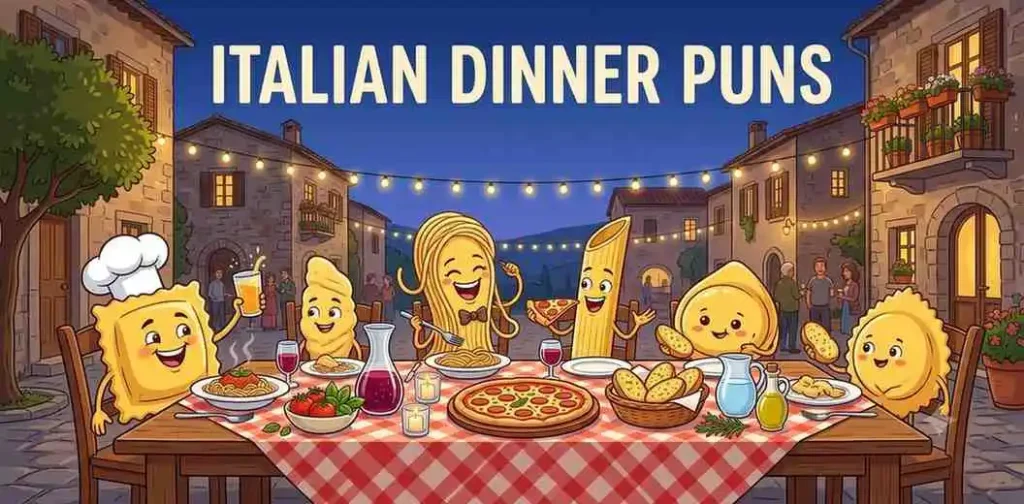 Italian dinner scene