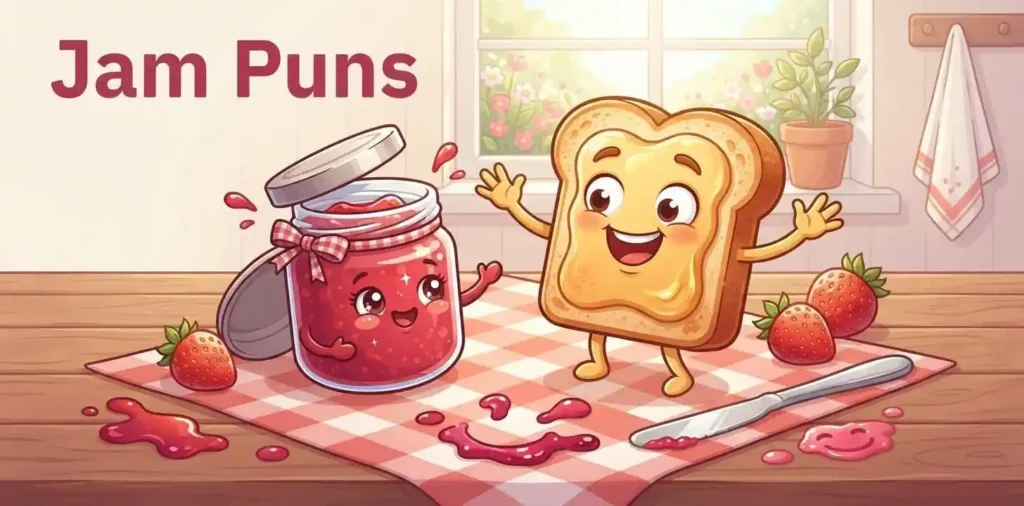 Toast covered with colorful jam