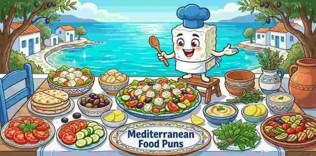 Funny Feta Mediterranean feast