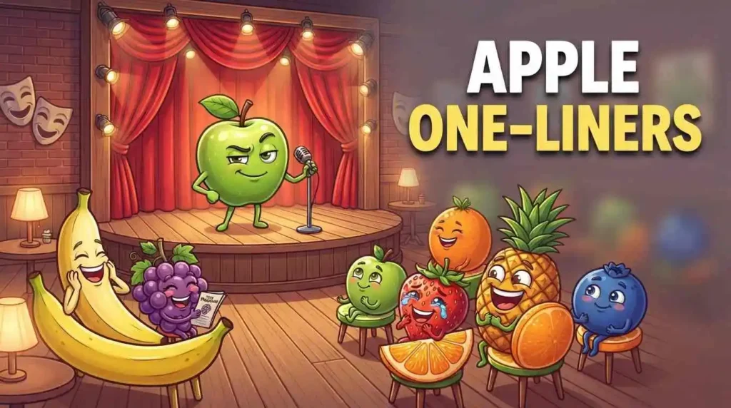 Funny apple one-liners