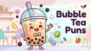 Funny bubble tea cup