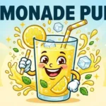 Lemonade glass smiling
