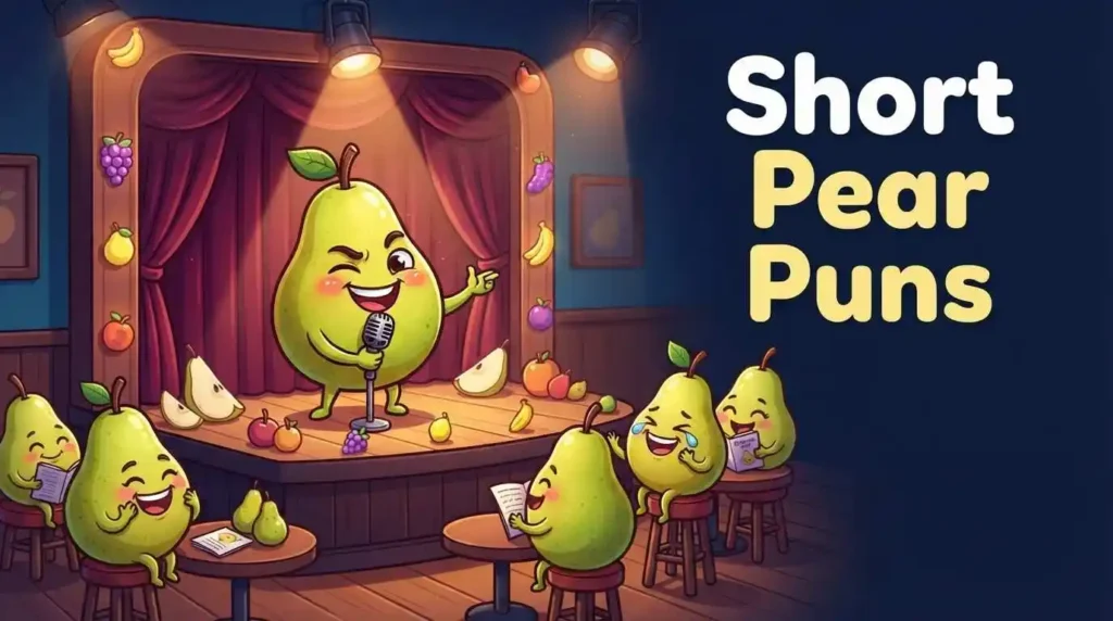 Funny short pear puns