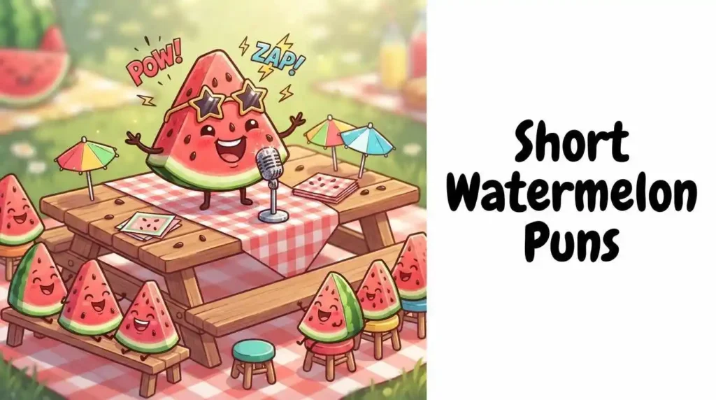 Short watermelon puns