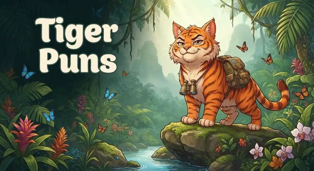 Playful tiger and ginger cat